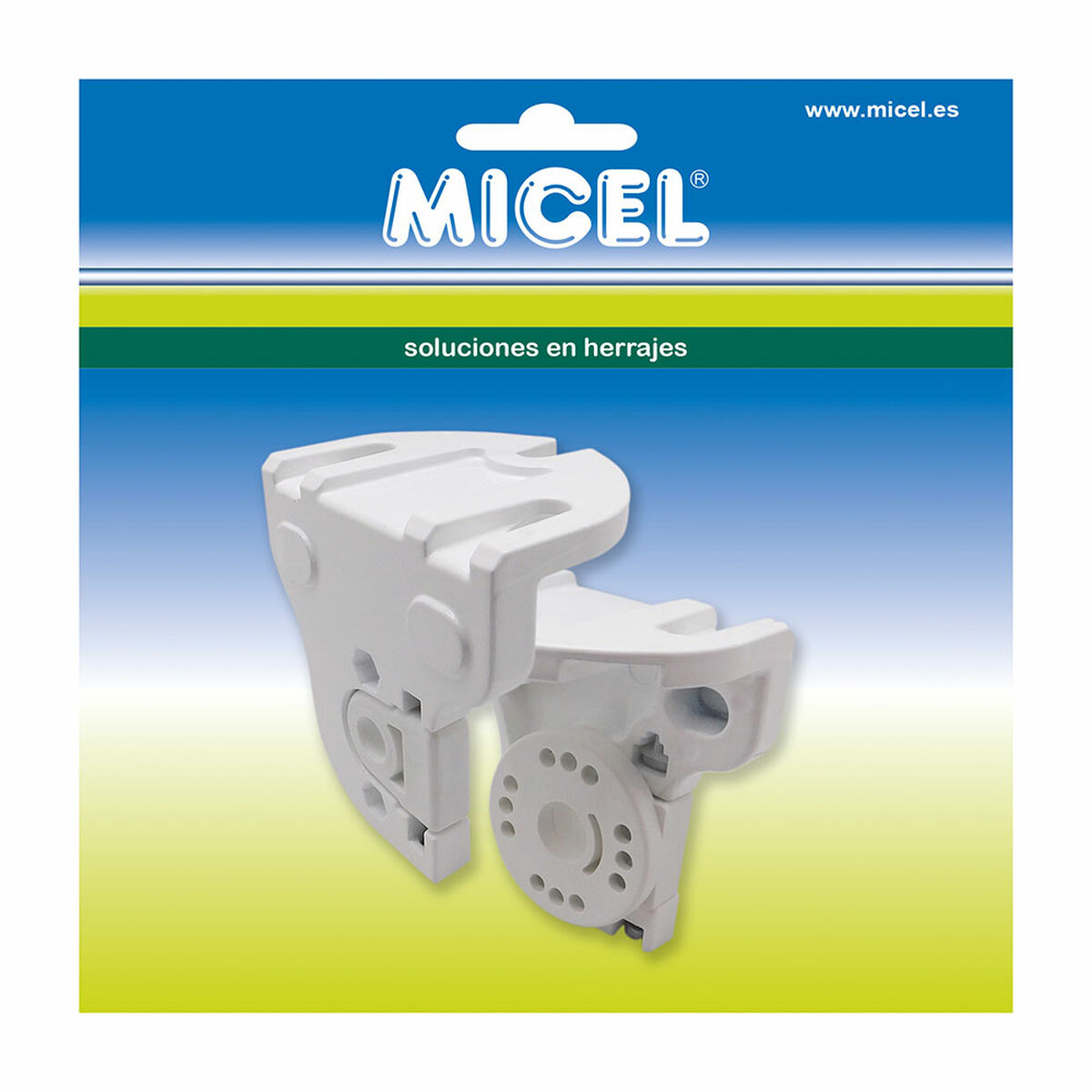 Опора тента Micel TLD03 Белый 11,3 x 8,5 x 11 cm ось 2 Предметы-2