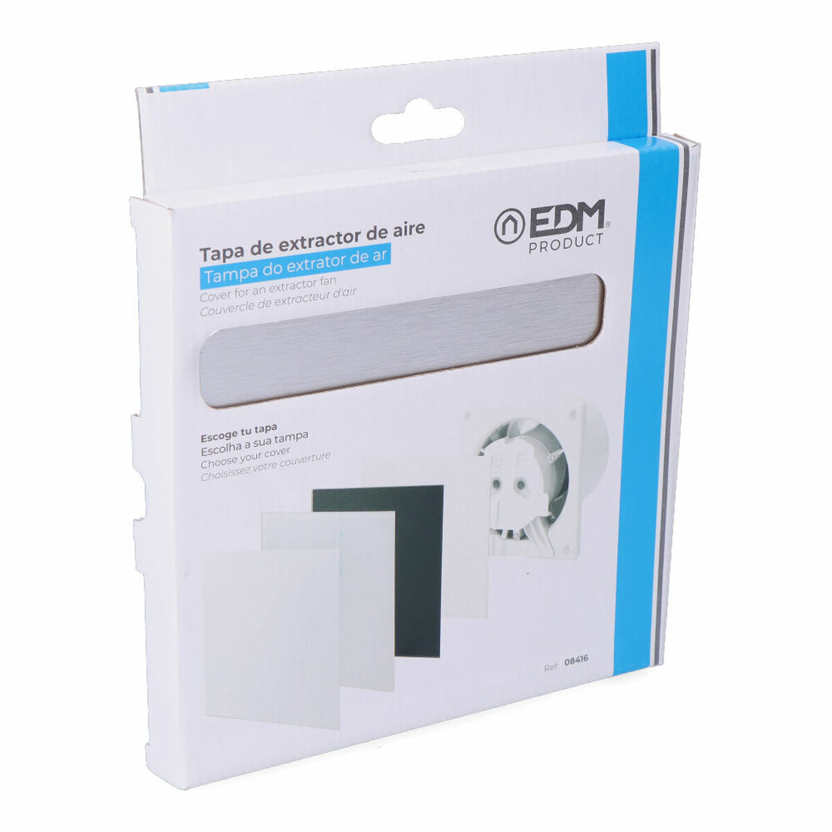 Крышка вытяжного устройства EDM 08416 08413 17,5 x 17,5 cm-3