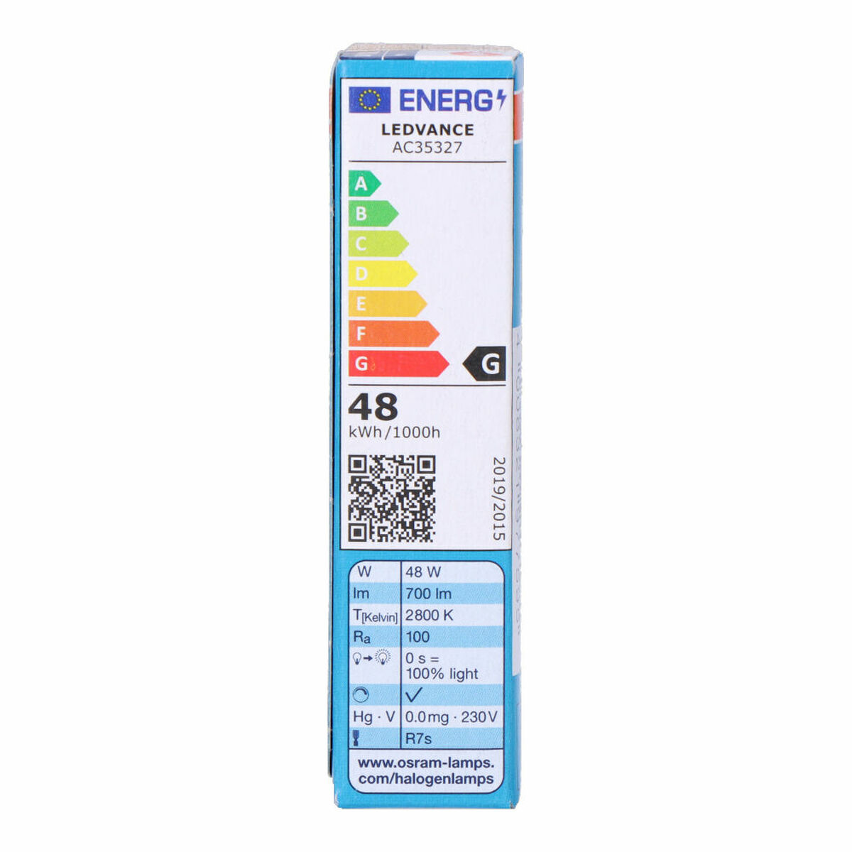 할로겐 램프 Osram Haloline Pro 48 W 리니어 레스 750 Lm (2900K)-4