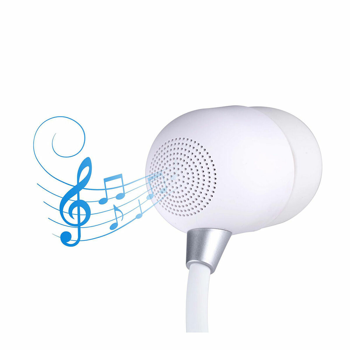 Светодиодная лампа с динамиком и беспроводным зарядным устройством Grundig Белый Ø 12 x 26 cm Пластик 3-в-1-2