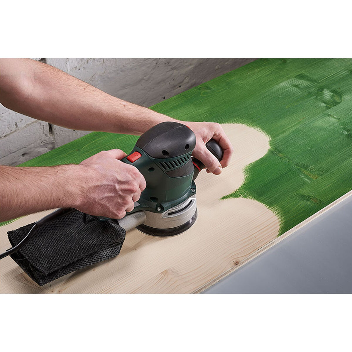 Шлифовальный диск с многоотверстиями для эксцентриковой шлифмашине Wolfcraft 1115000 Ø 125 mm 240 g 5 штук-8