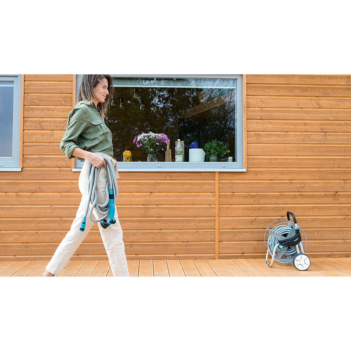 Набор шлангов с принадлежностями Cellfast Basic 15 m Выдвижной-4