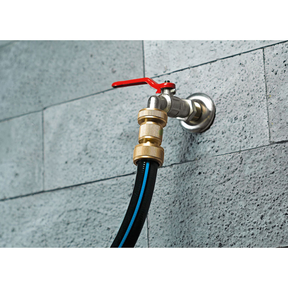 Шланговый соединитель Cellfast 19 mm Латунь Быстрый-3