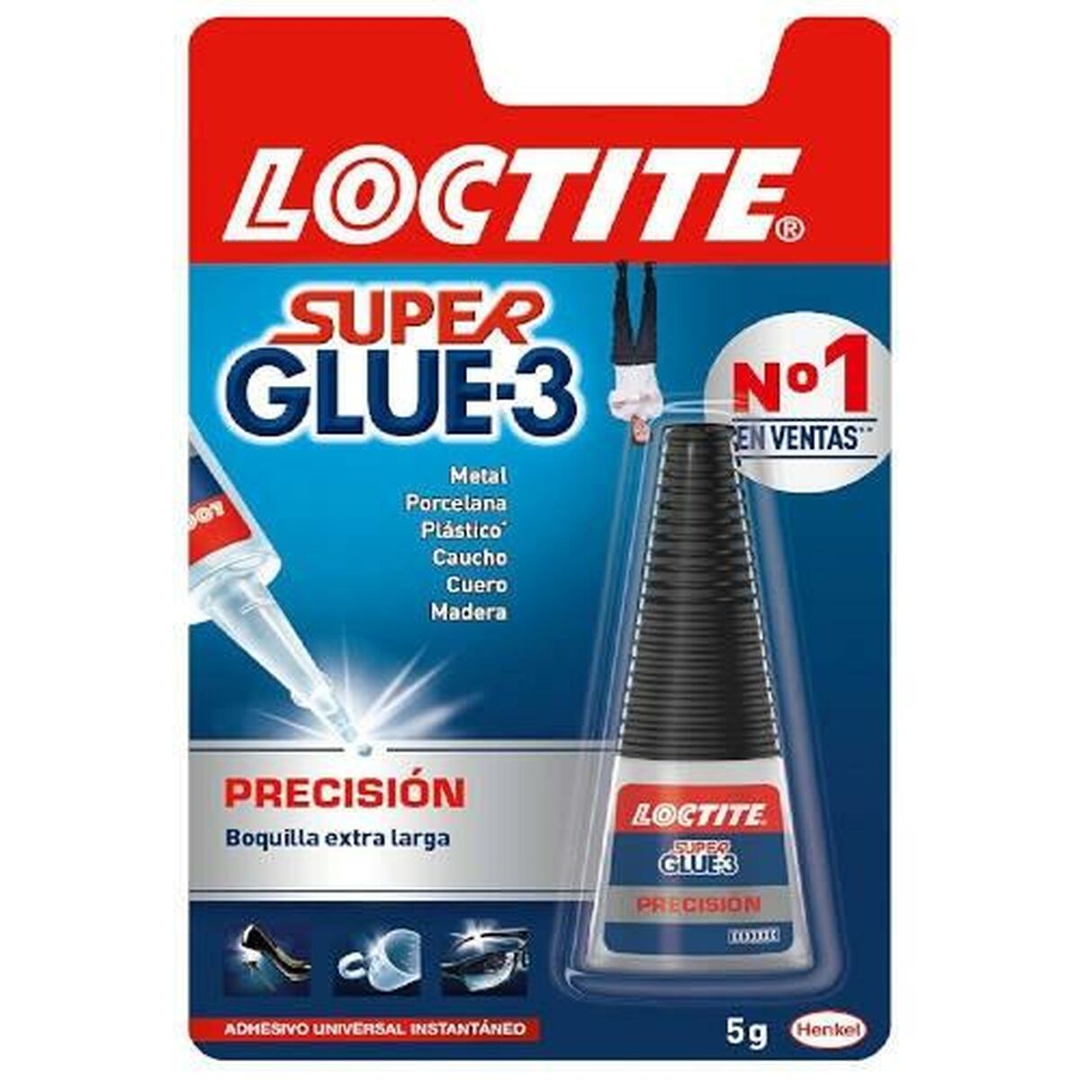Мгновенный клей Loctite Super Glue-3 Precision 5 g (12 штук)-2