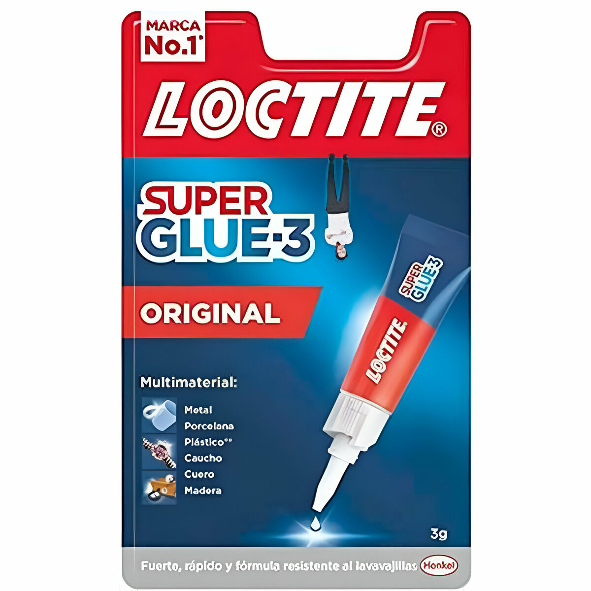 Loctiteの極度の接着剤3つの3g即刻の接着剤(12部分)-2