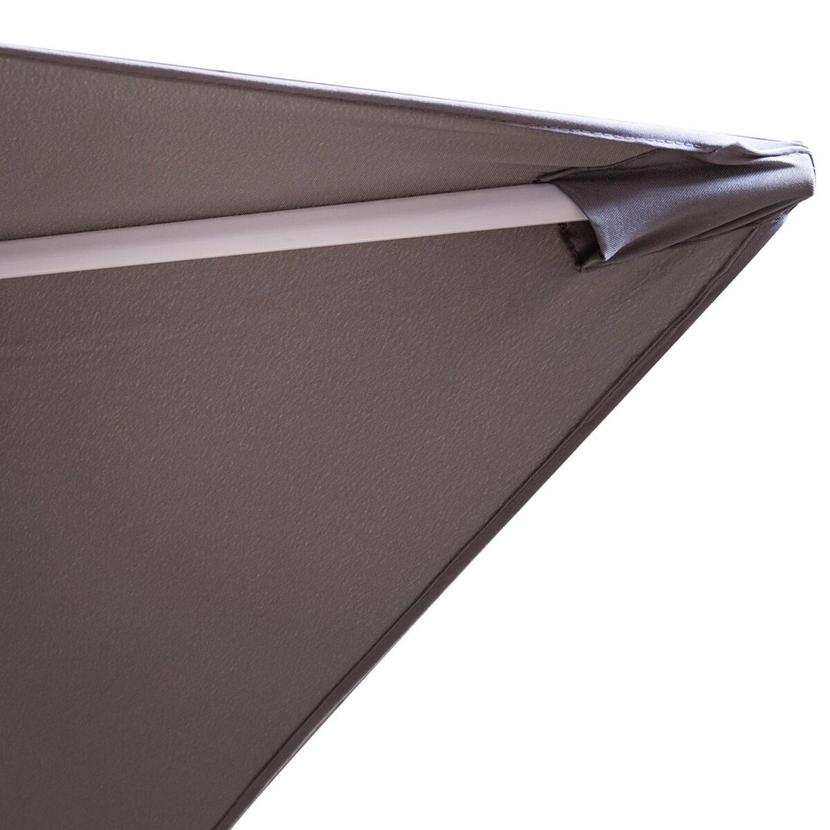 Ombrello sulla spiaggia Thais 300 x 400 cm Alluminio grigio-5