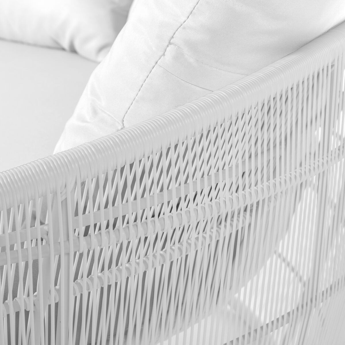 Шезлонг Dido 160 x 160 x 76 cm Круглый Белый-4