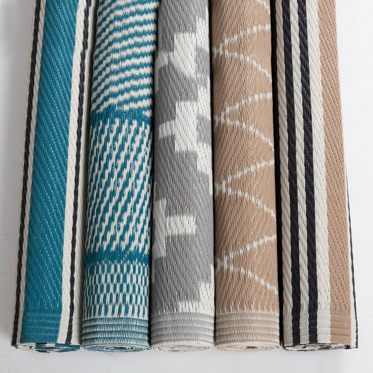 Milos köçesi üçin haly Gök polipropilen-3