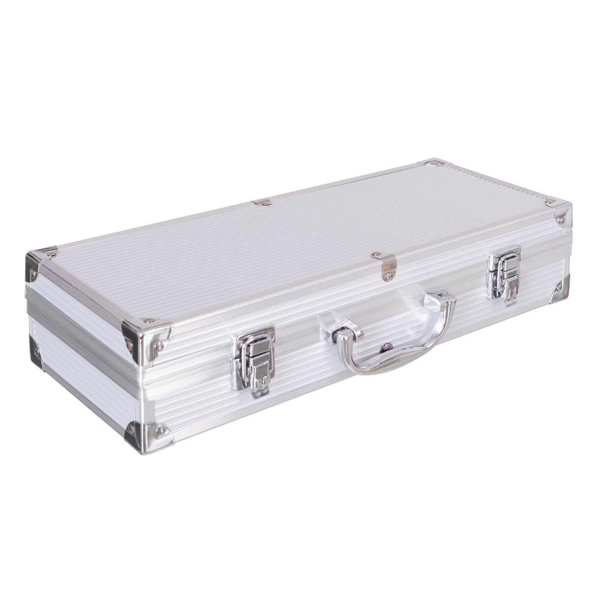 Набор принадлежностей для барбекю с портфелем Нержавеющая сталь 37 x 16 x 8 cm-2