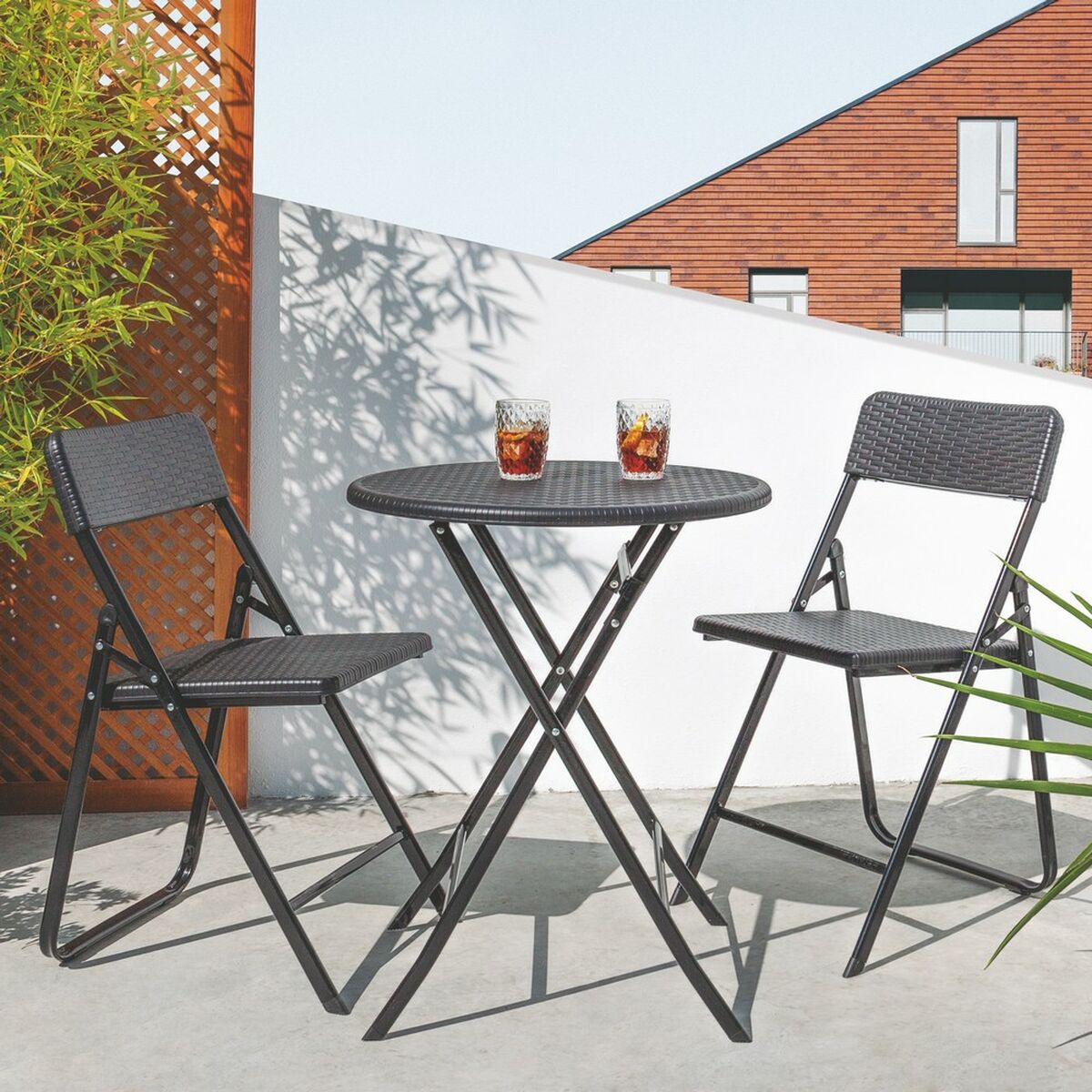 Стол и 2 стула Logic 60 x 60 x 74 cm-2