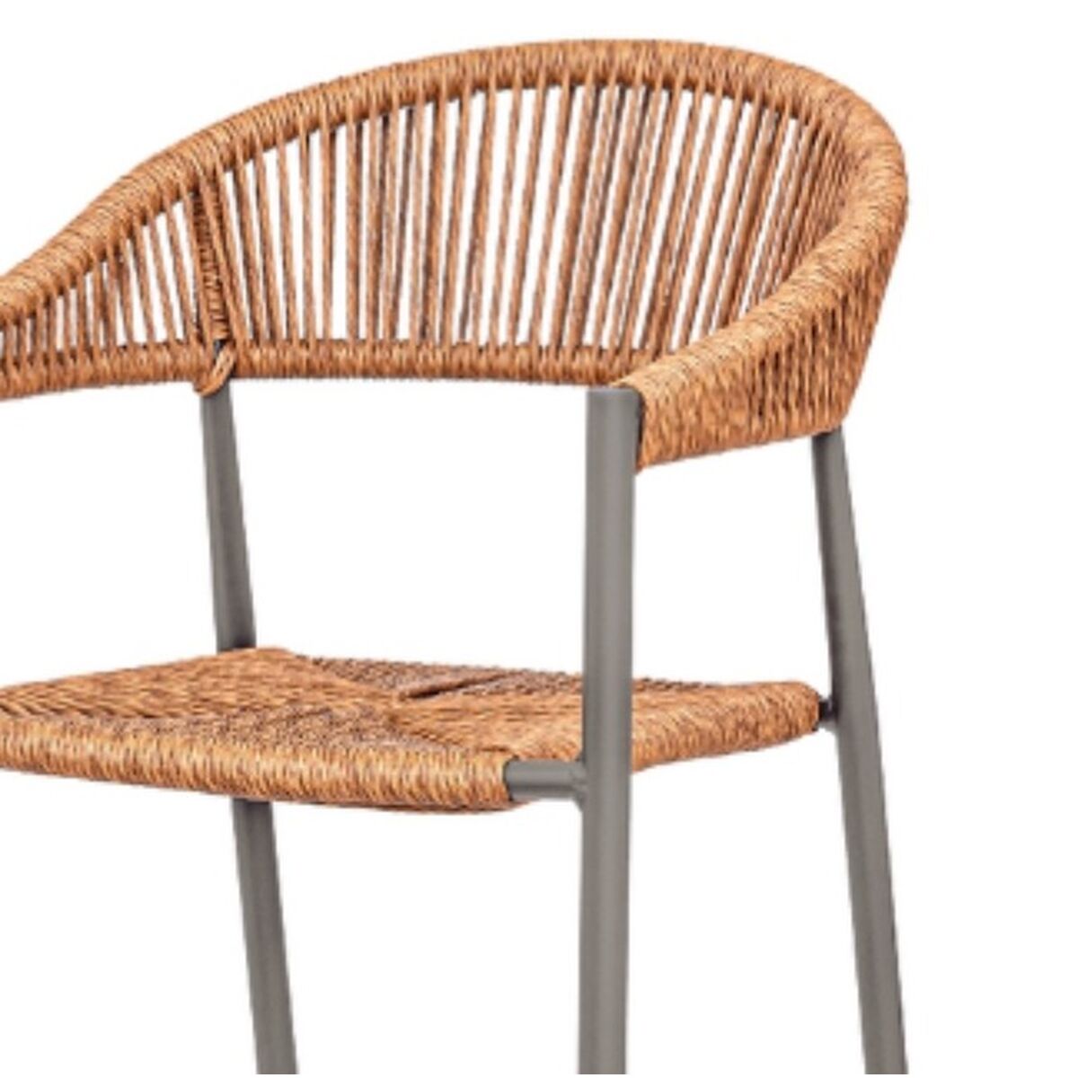 Табурет Neska Белый синтетический Алюминий 56 x 56,5 x 112 cm-2