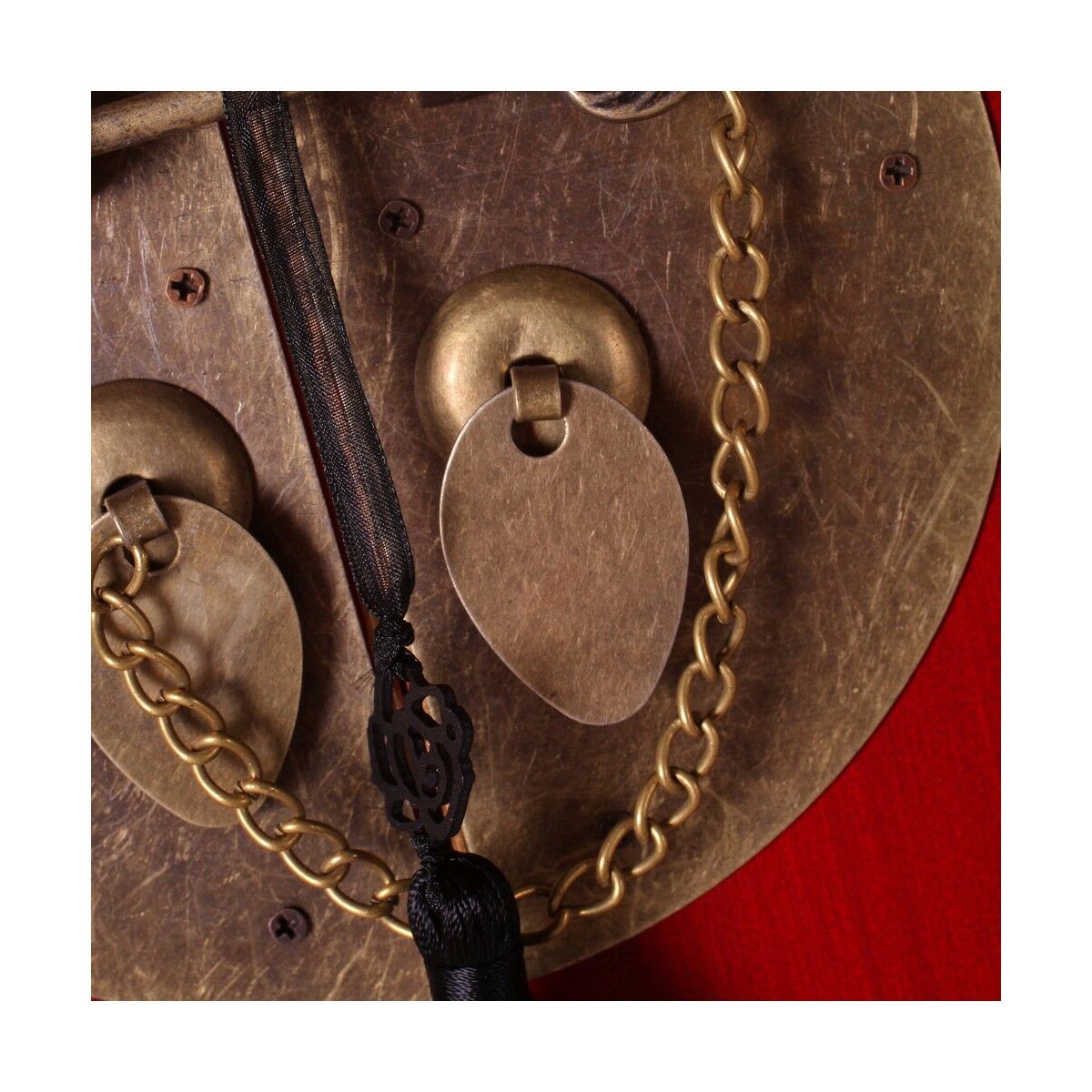 Мебель для прихожей ORIENTE 95 x 26 x 90 cm Красный Деревянный-4