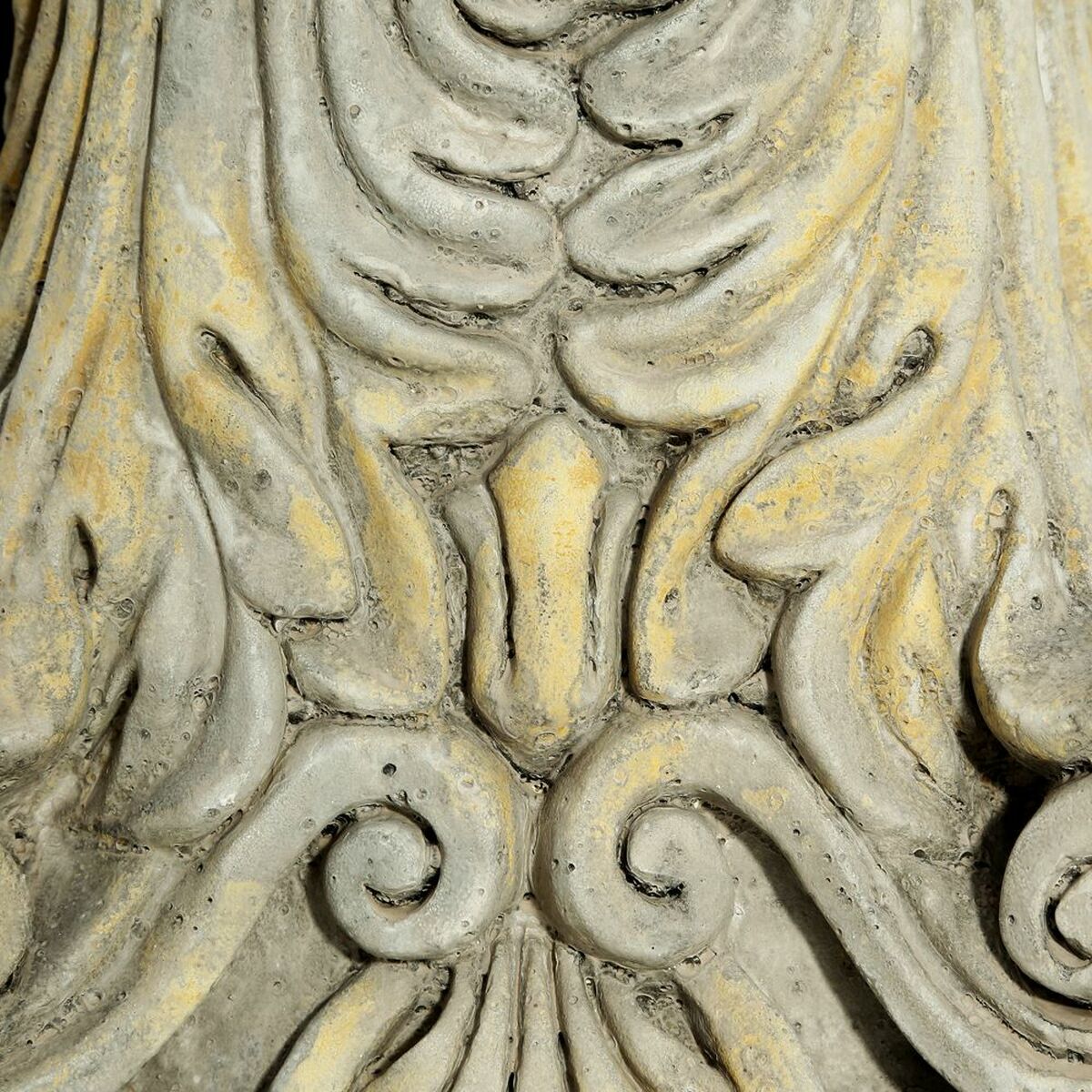 Подсвечник 19,5 x 19,5 x 42 cm Стеклянный Цемент Кремовый-3