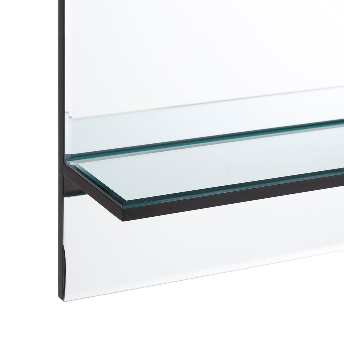 Настенное зеркало 45 x 11 x 45 cm Стеклянный Серебряный DMF-3