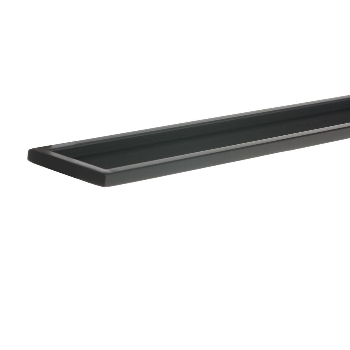 Настенное зеркало 120 x 10 x 70 cm Стеклянный Чёрный Металл-3