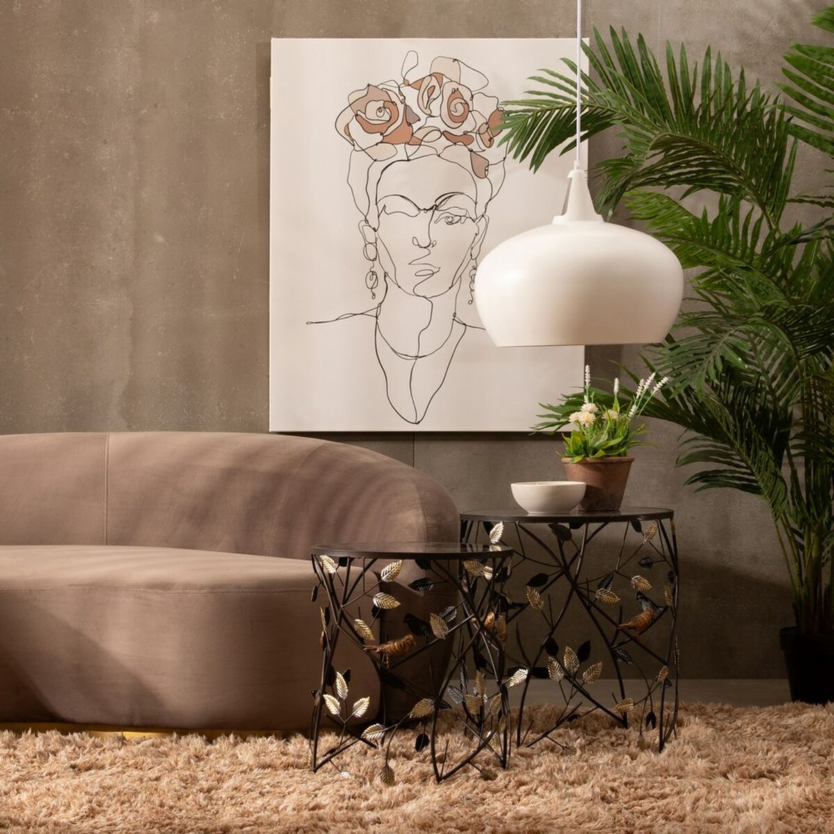 Потолочный светильник 38 x 38 x 22 cm Алюминий Белый-7