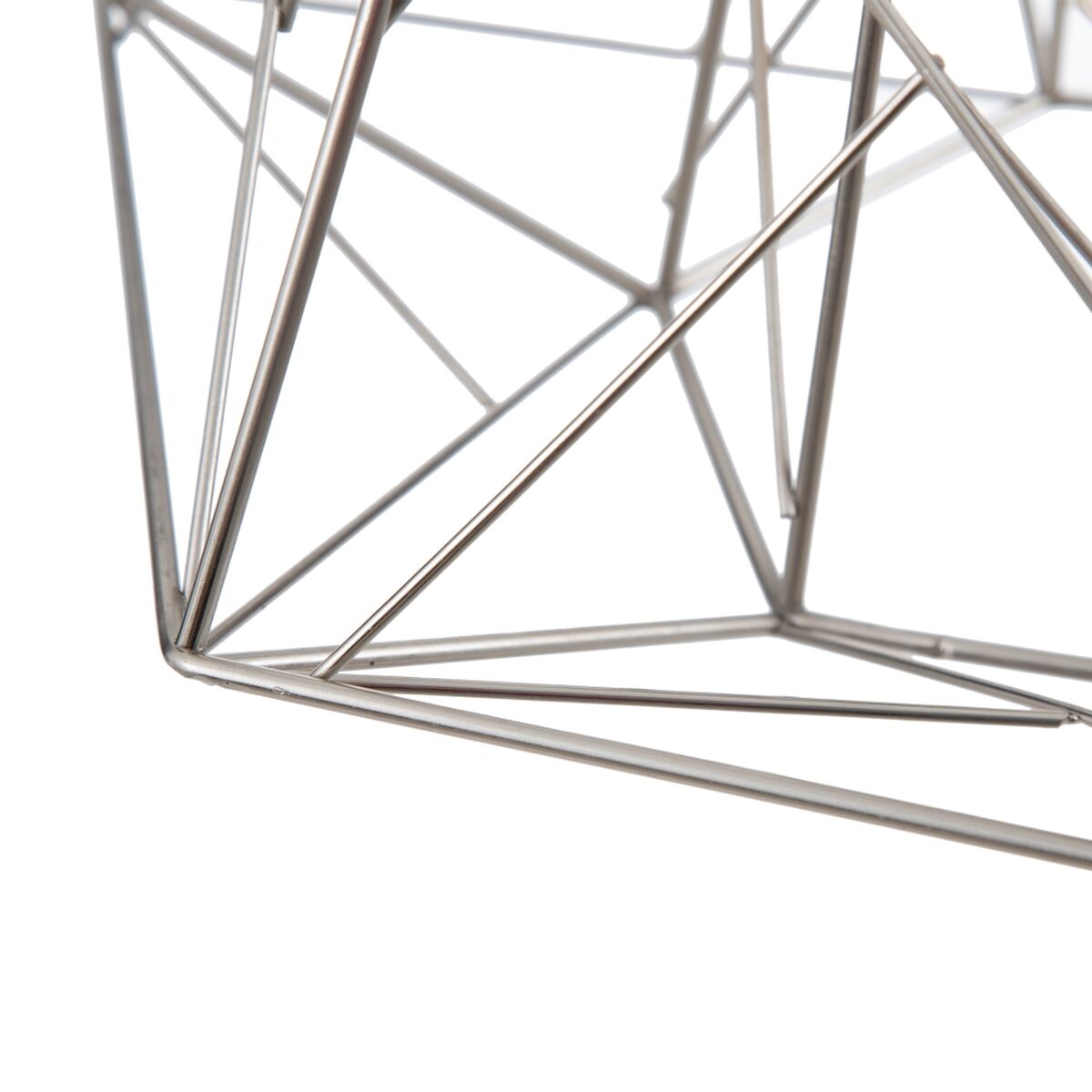 Потолочный светильник Металл Серебряный 34 x 34 x 38 cm-3