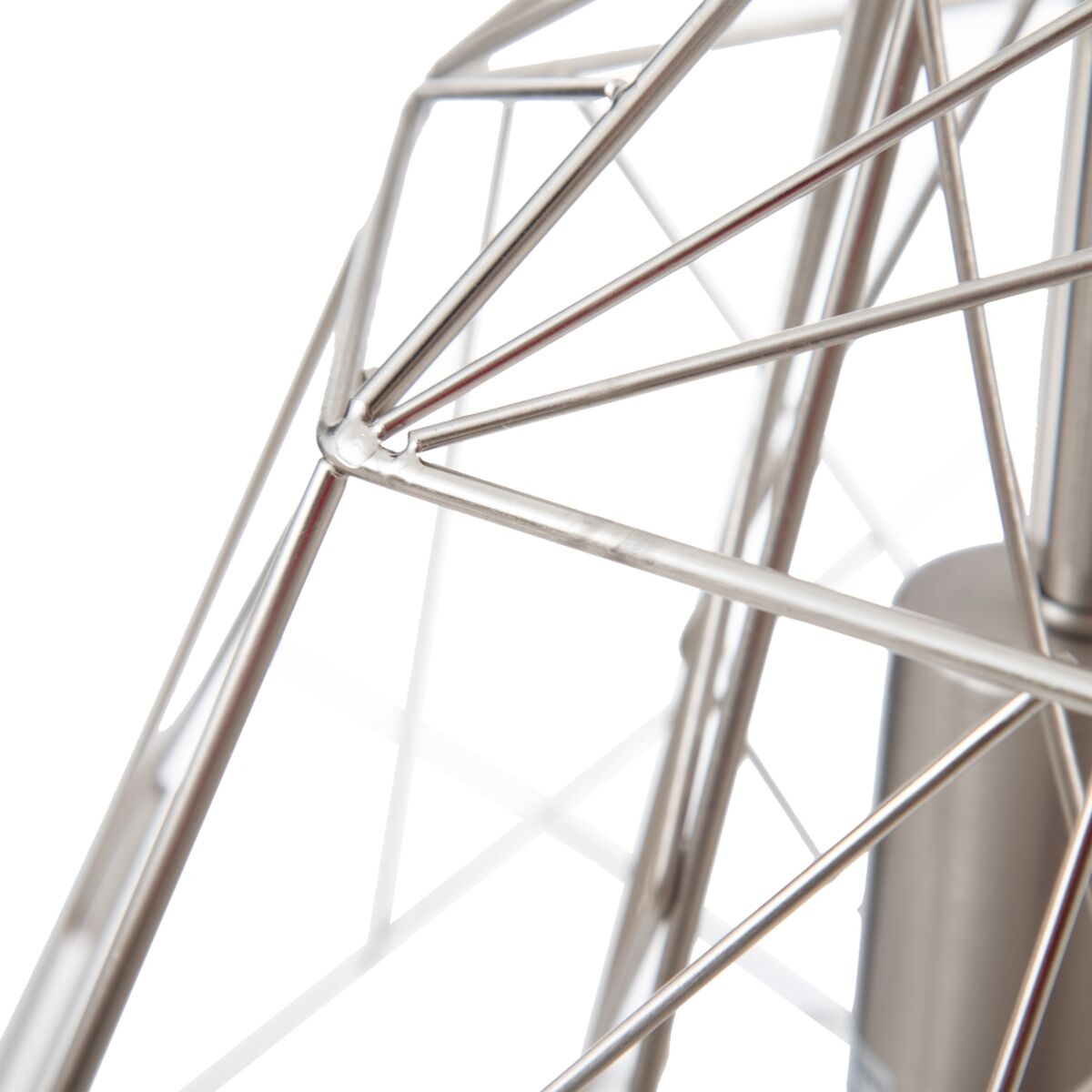 Потолочный светильник Металл Серебряный 34 x 34 x 38 cm-5