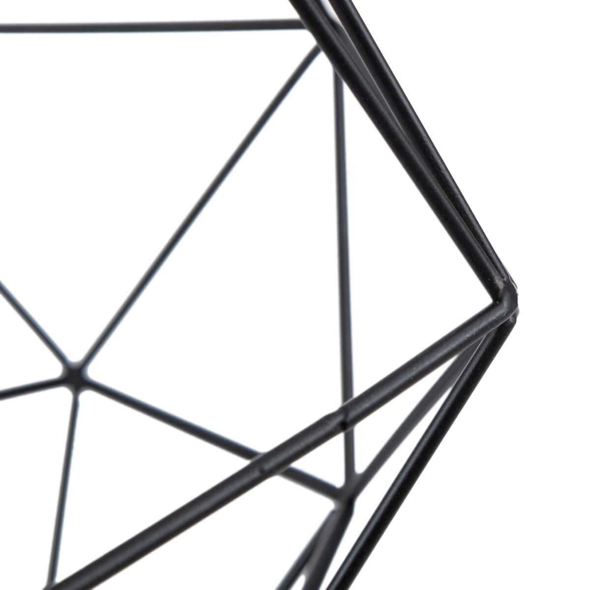 Потолочный светильник Чёрный Металл 26 x 26 x 46 cm-4