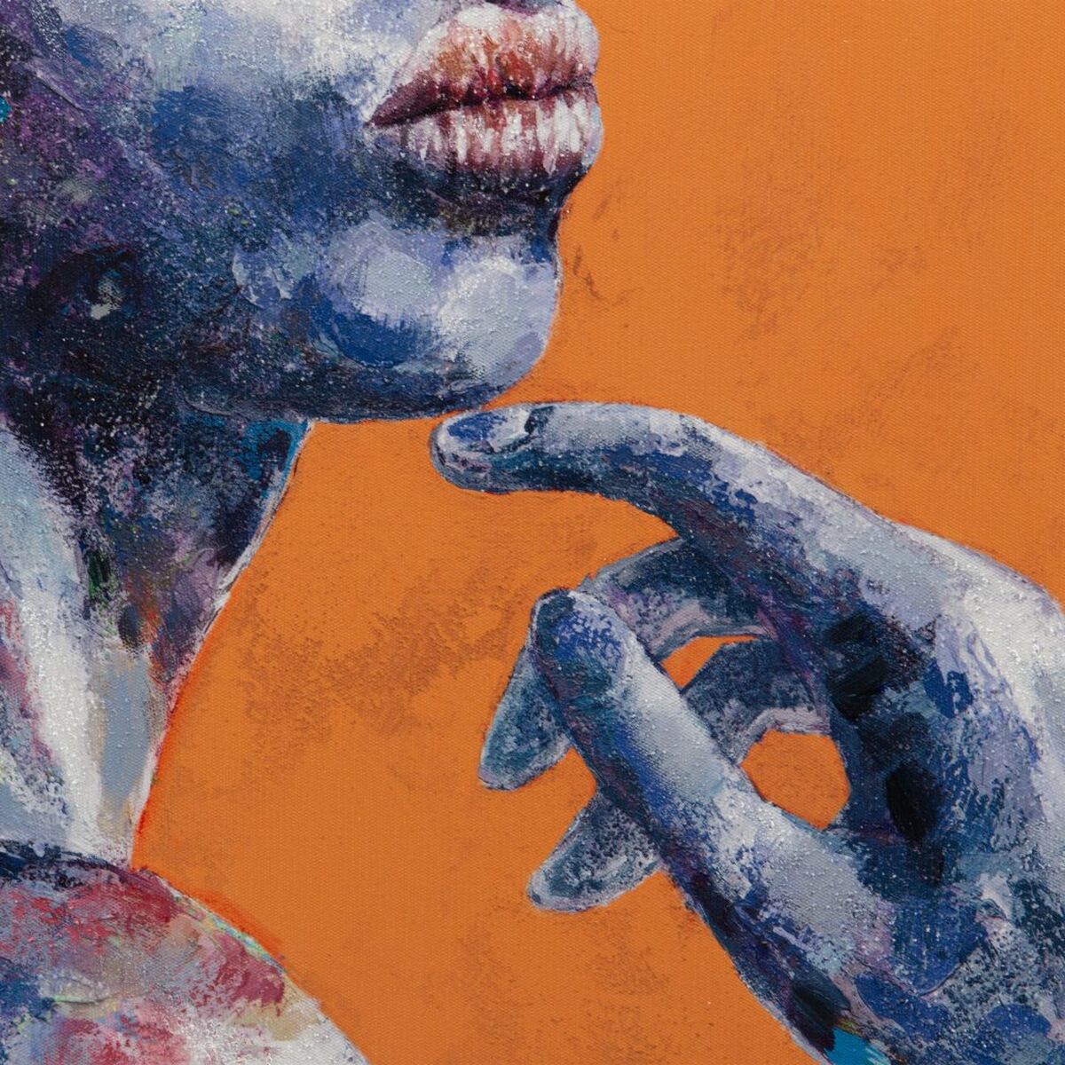 Полотно 75 x 3,5 x 100 cm Африканка-7