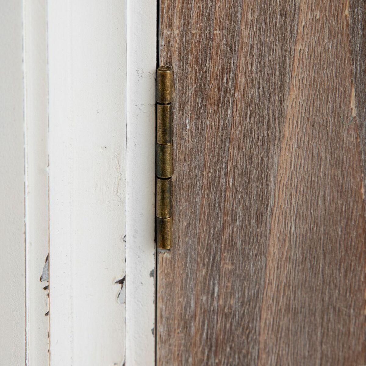 Шкаф NATURE 79 x 40 x 96 cm Натуральный Белый древесина ели Деревянный MDF-4