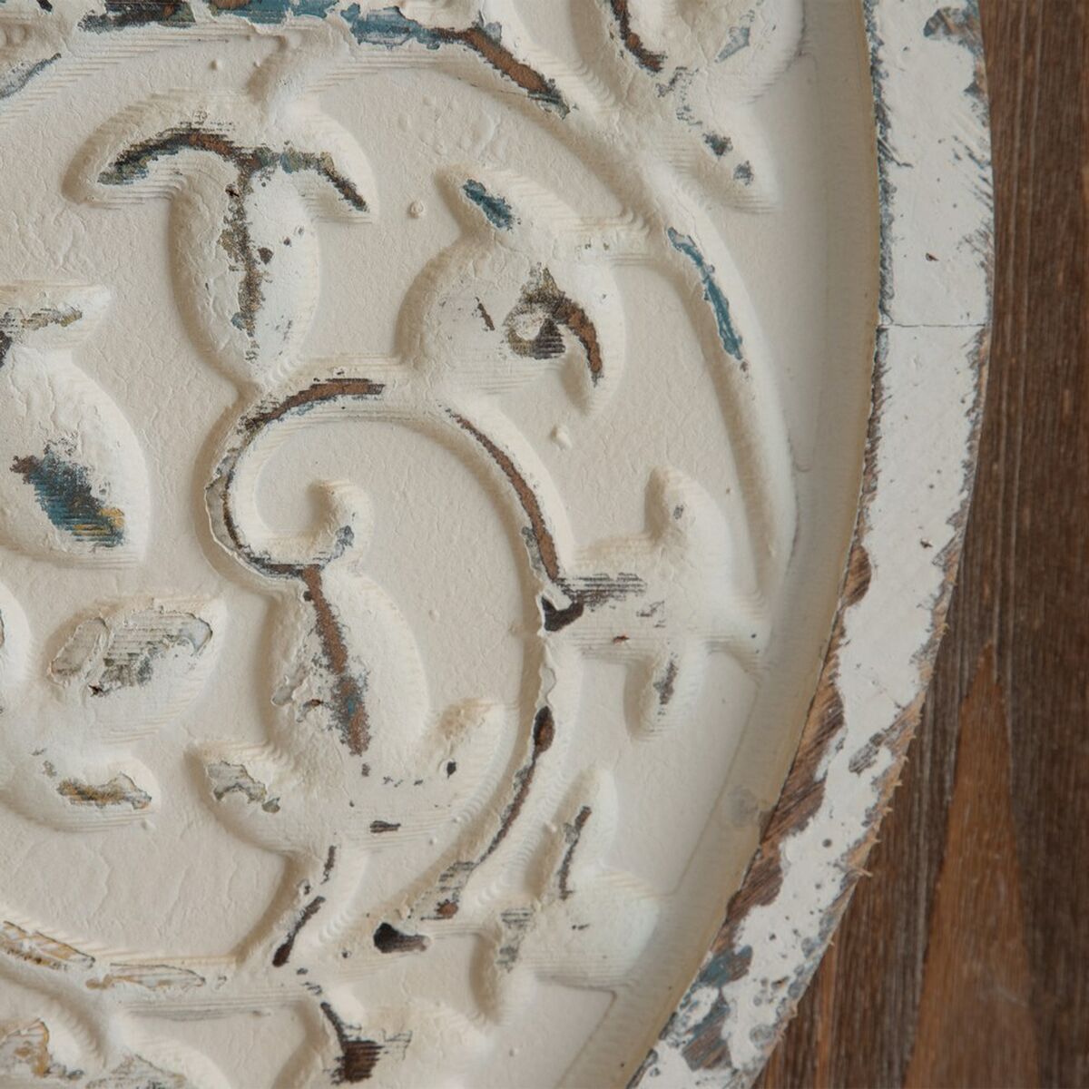 Шкаф NATURE 79 x 40 x 96 cm Натуральный Белый древесина ели Деревянный MDF-7