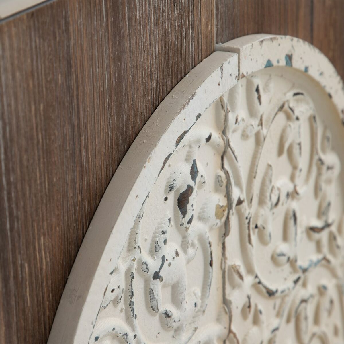 Шкаф NATURE 79 x 40 x 96 cm Натуральный Белый древесина ели Деревянный MDF-8