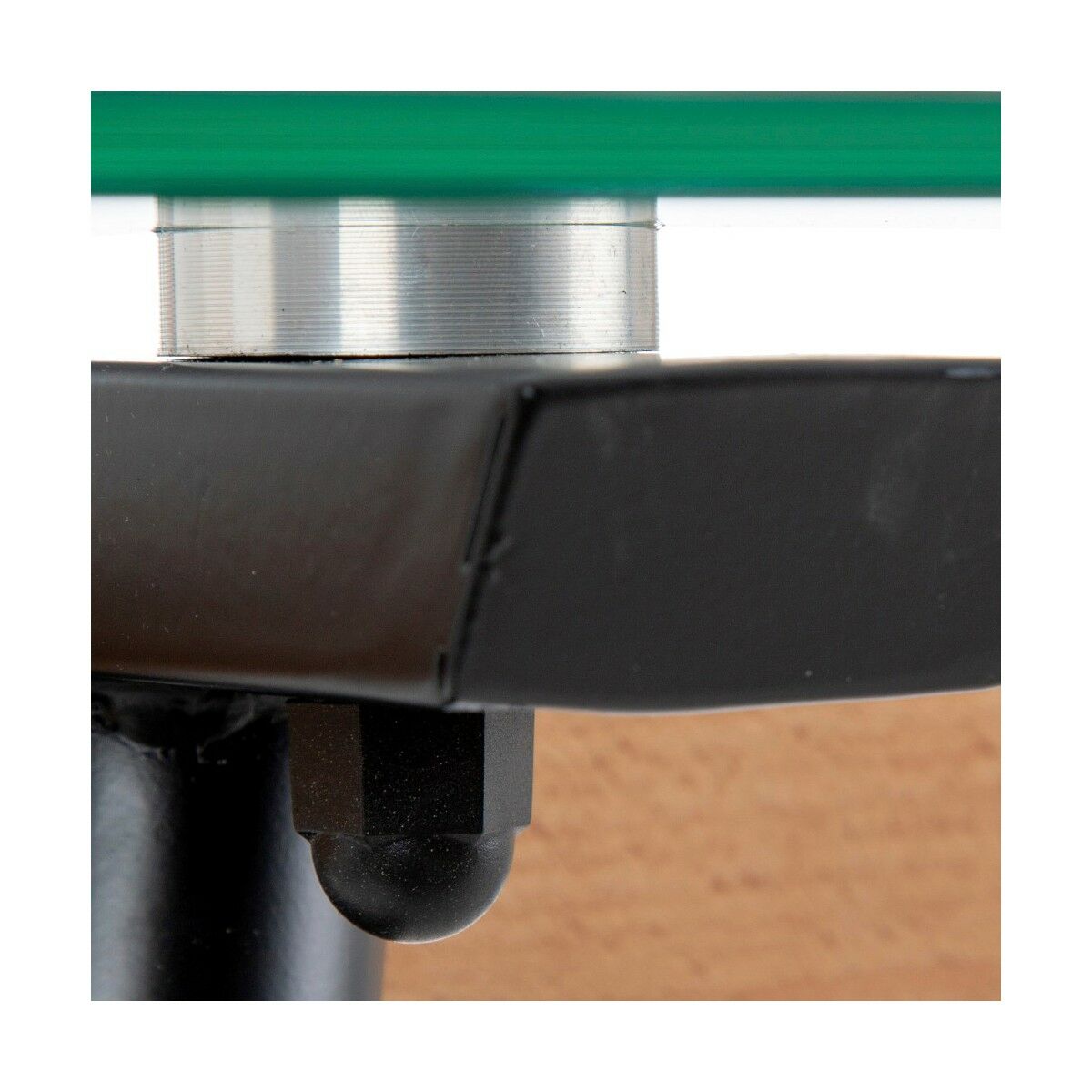 Обеденный стол 140 x 80 x 75 cm Стеклянный Чёрный Металл-6