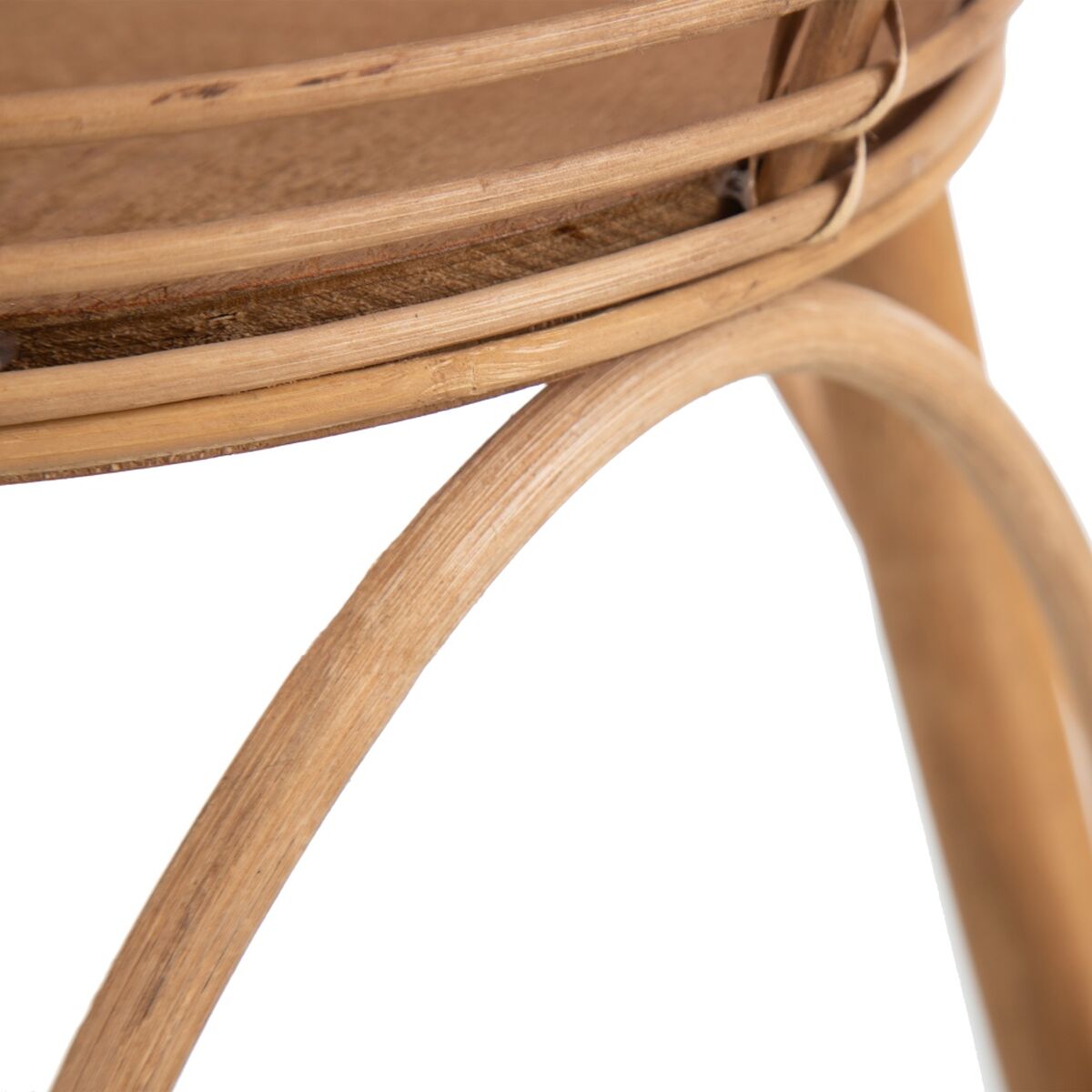 Supporto per il vaso di fiori 37,5 x 37,5 x 80 cm Rotang naturale-5
