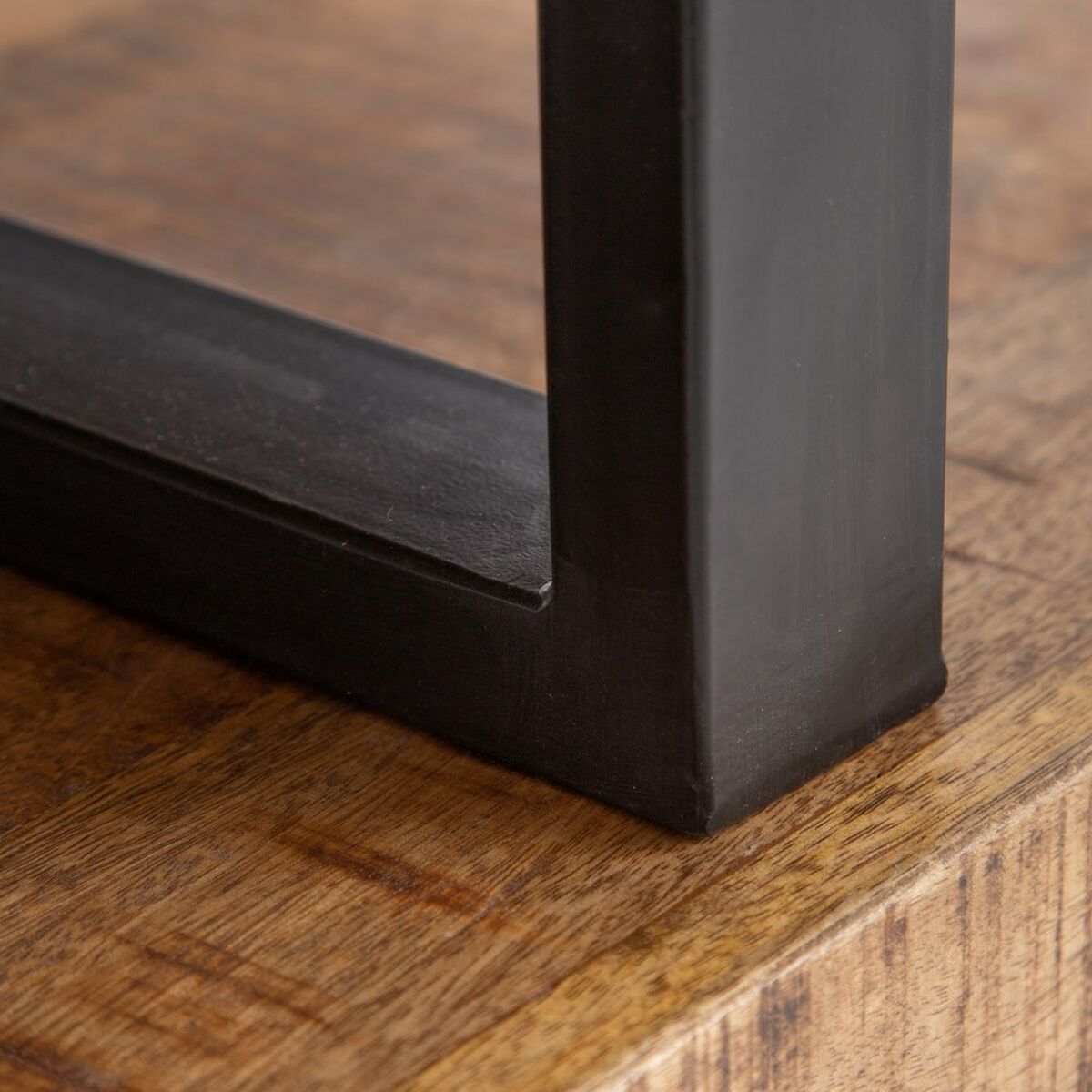 Устройство AVA Натуральный Чёрный Деревянный Железо 140 x 40 x 46 cm-8