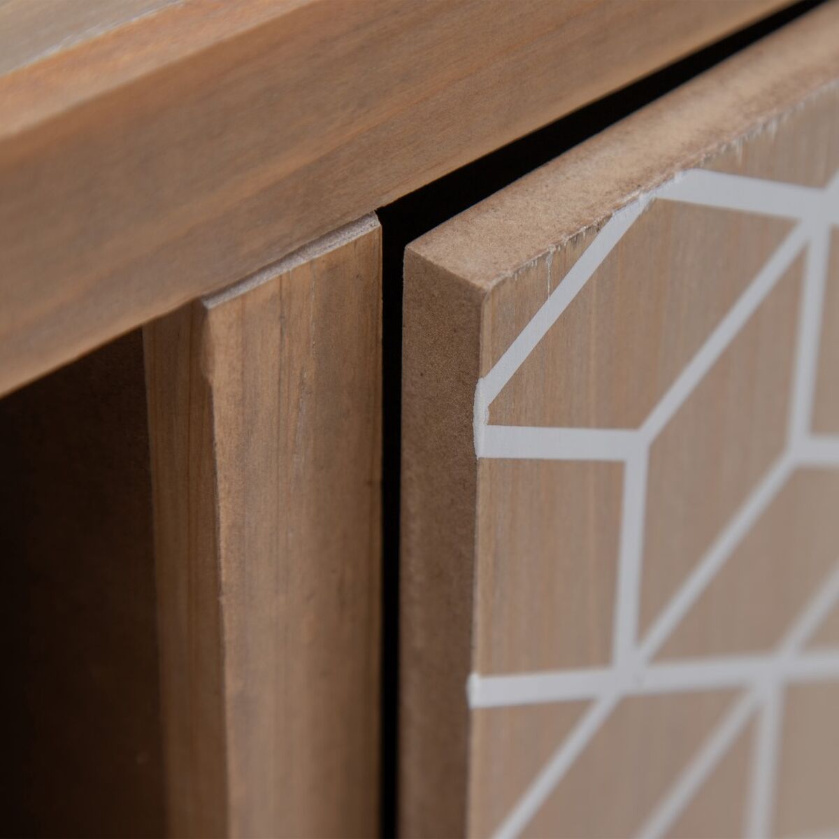 Устройство KENSY 80 x 34 x 98 cm Натуральный Деревянный Белый-7