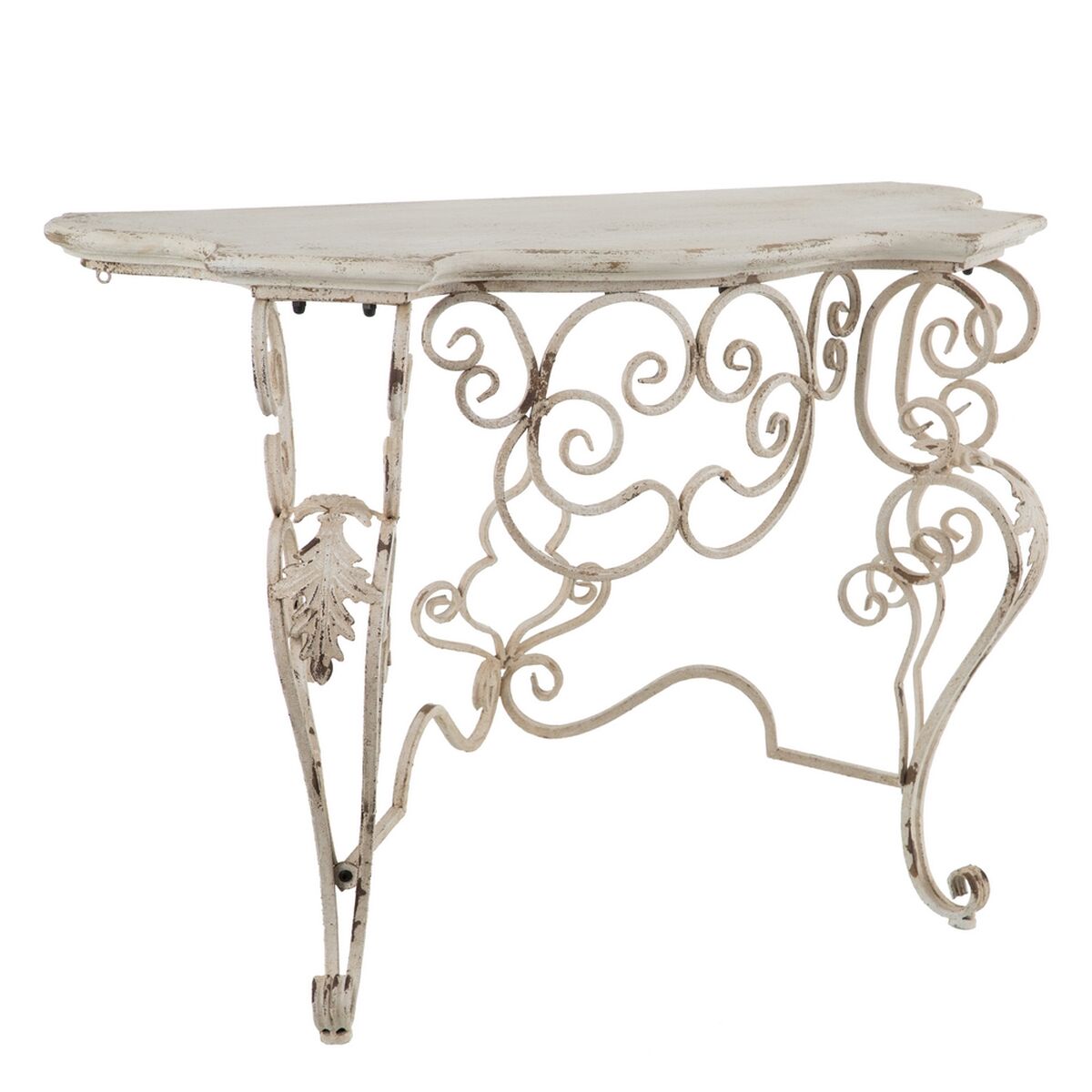 Мебель для прихожей 112,5 x 43,5 x 80 cm Металл Деревянный Белый-8