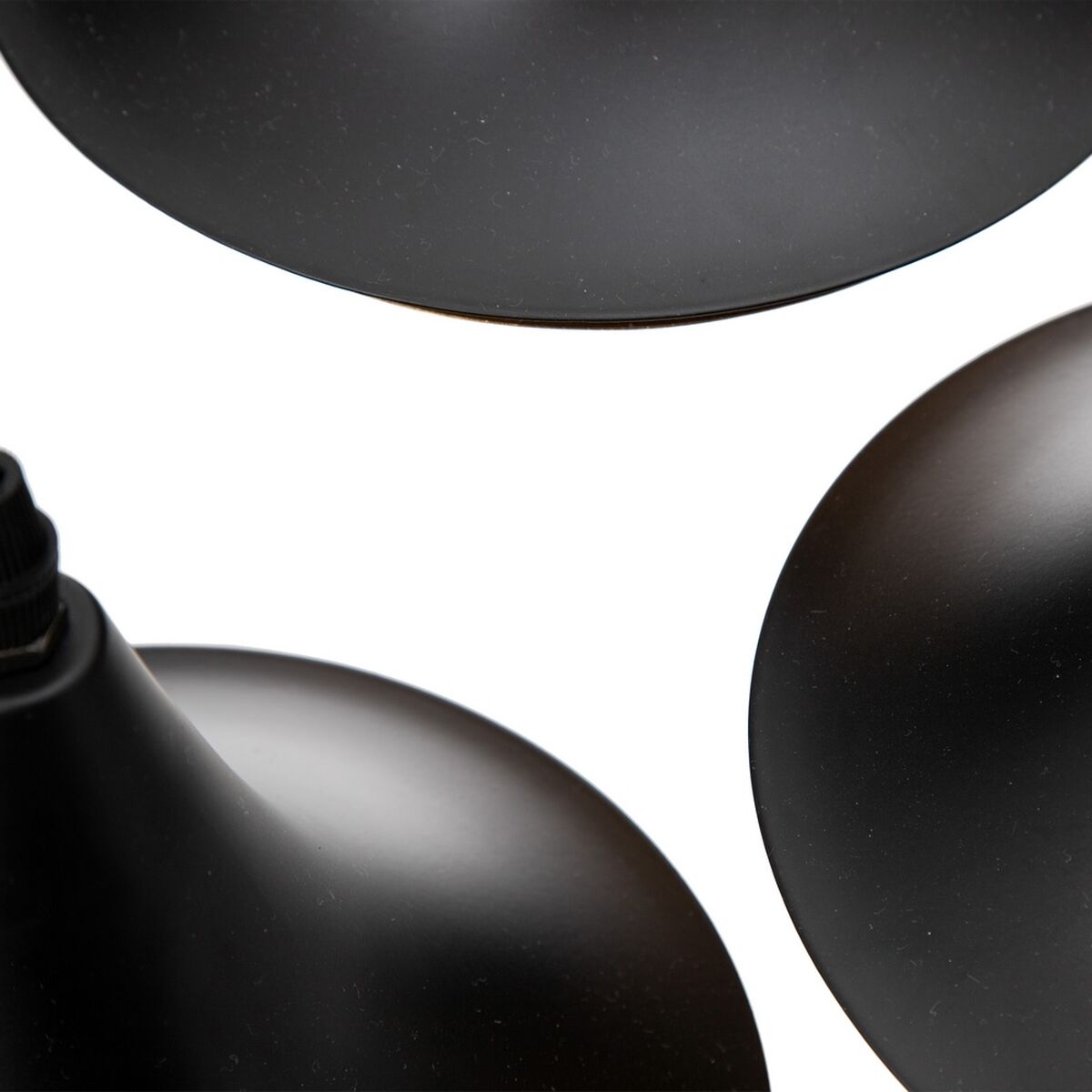 Потолочный светильник 36 x 36 x 130 cm Чёрный Позолоченный Металл Ø 18,5 cm-3