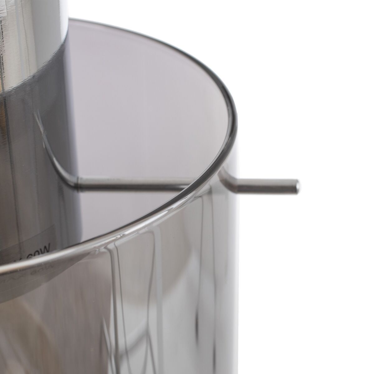 Потолочный светильник 13 x 13 x 120 cm Стеклянный Металл Серебряный Ø 15 cm-5