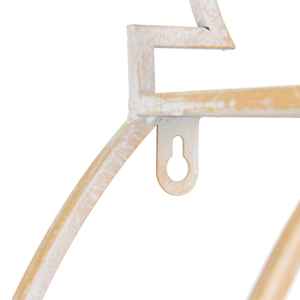 Regimento 49 x 13,5 x 64 cm Metal branco natural-6