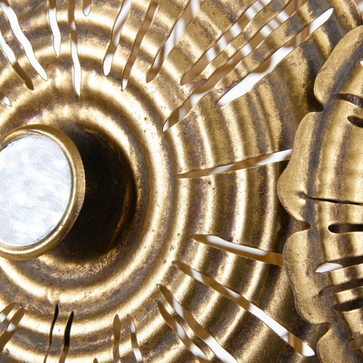 Потолочный светильник 50 x 50 x 65 cm Позолоченный Металл-5