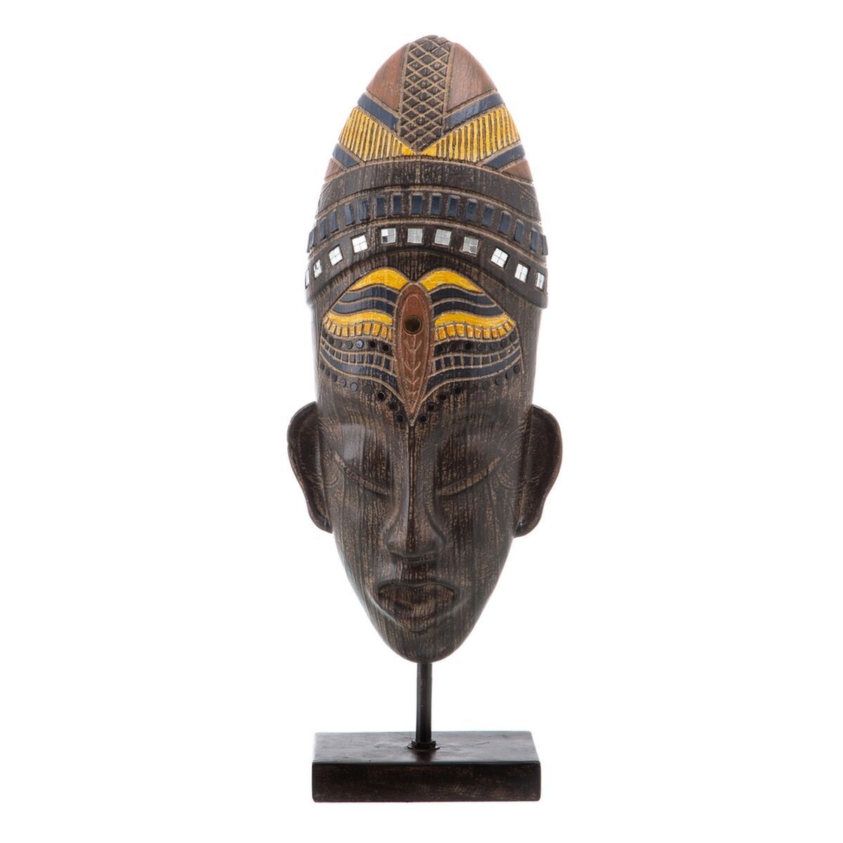 Forma decorativa 17 x 16 x 46 cm Africana