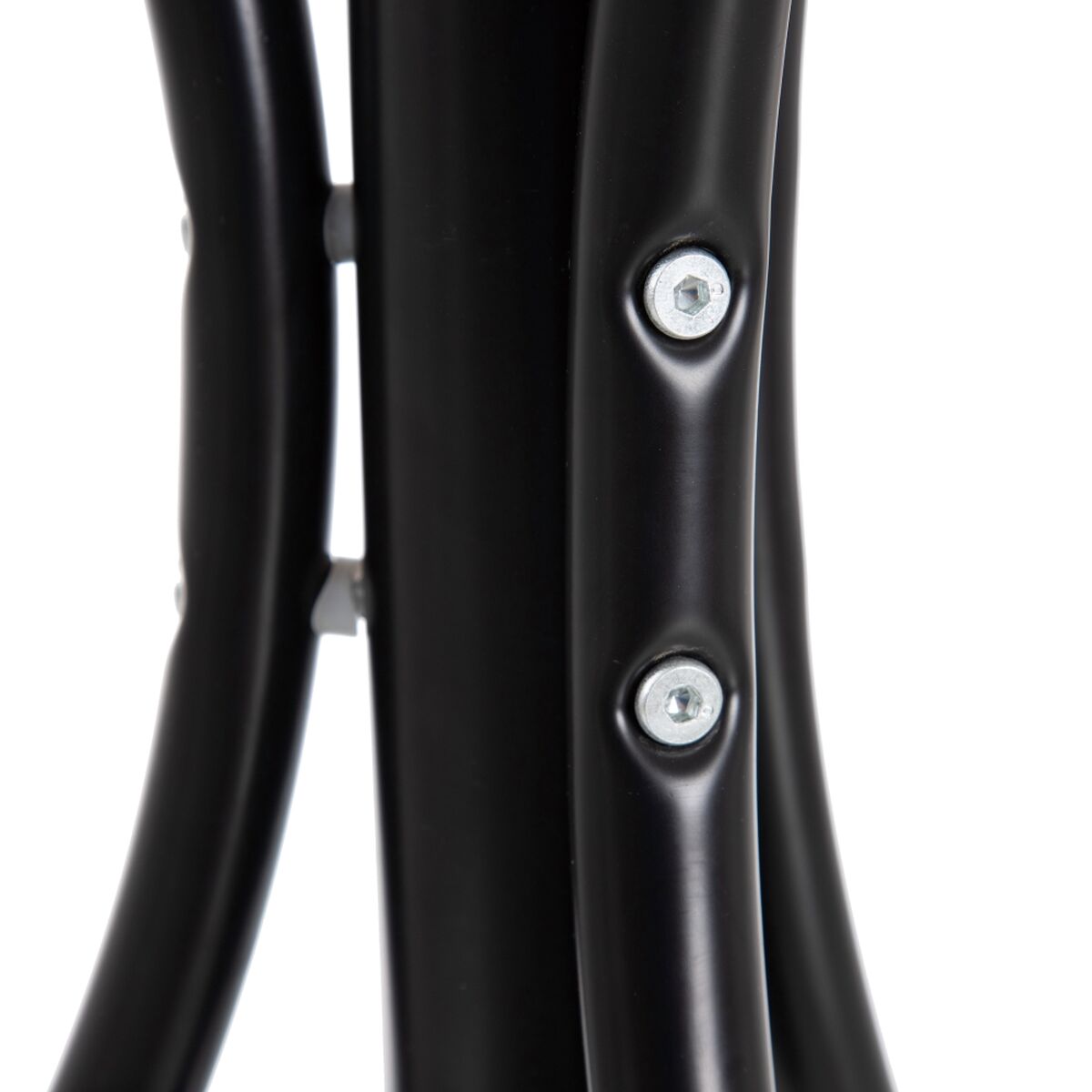 Вешалка на ножке 41 x 41 x 180 cm Чёрный Металл-3