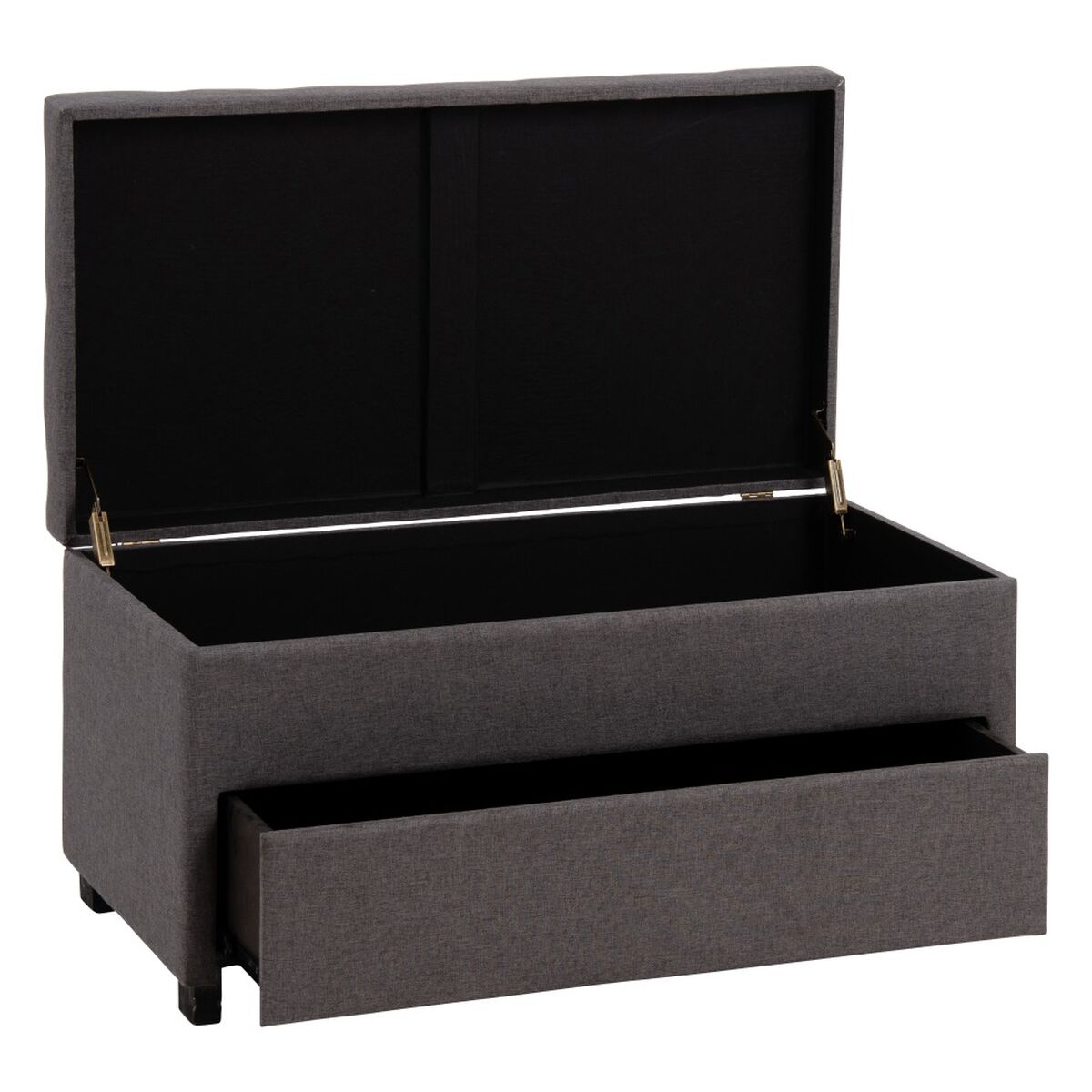 Сундук 95 x 50 x 50 cm Синтетическая ткань Деревянный-7