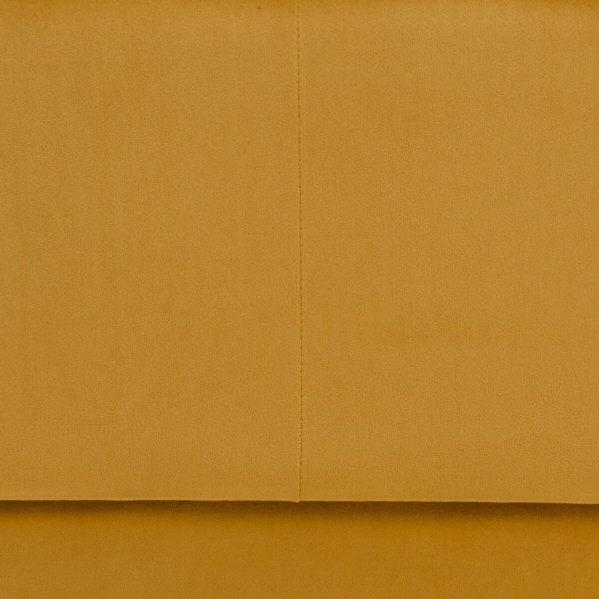 Пуф Синтетическая ткань Деревянный Охра 60 x 60 x 40 cm-5