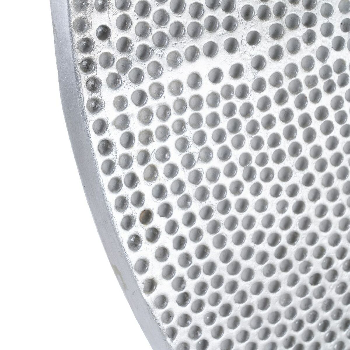 Настенное зеркало 87,6 x 6,6 x 87,6 cm Стеклянный Белый Полиуретан-3