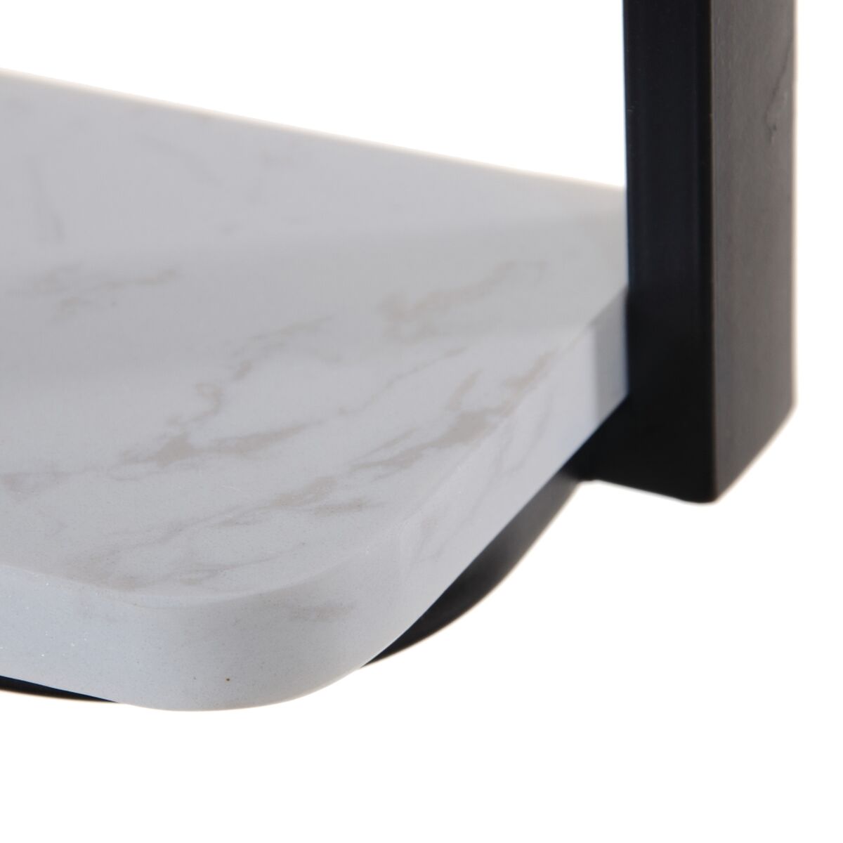 Настенное зеркало 60 x 2,5 x 90 cm Чёрный Металл Железо-3