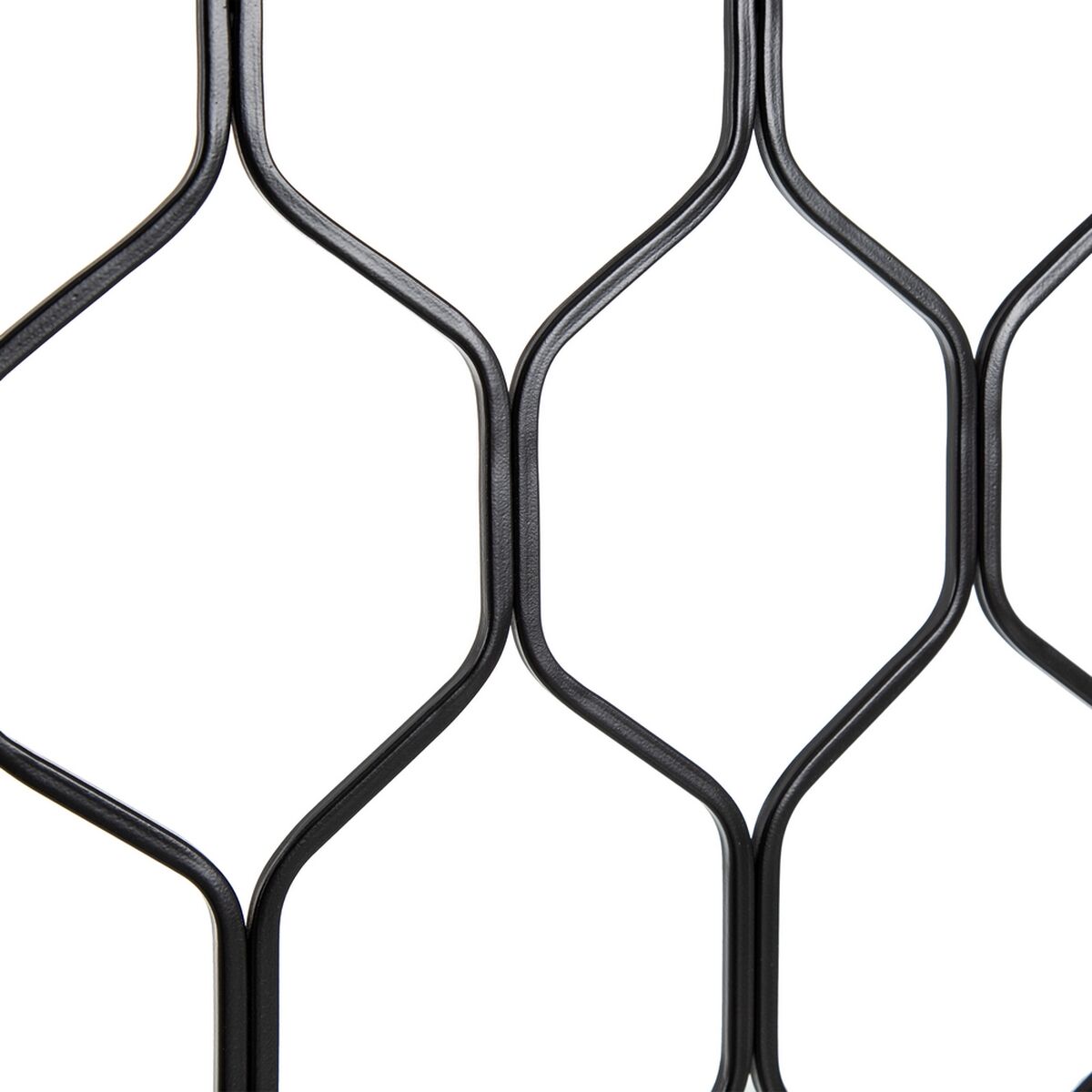 Мебель для прихожей Стеклянный Чёрный Металл (2 штук)-4