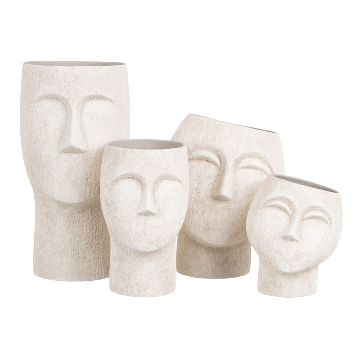 Подставка под цветочный горшок Керамика Кремовый 19 x 19 x 20 cm-4