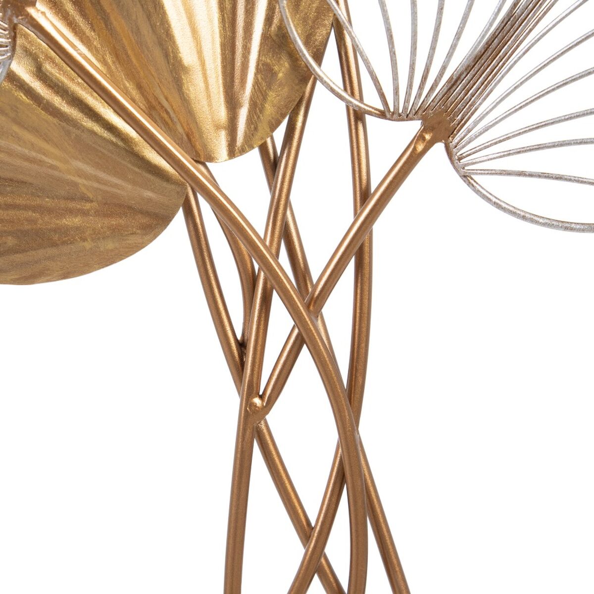 Настенный декор 50 x 6 x 98,5 cm Позолоченный Металл-5