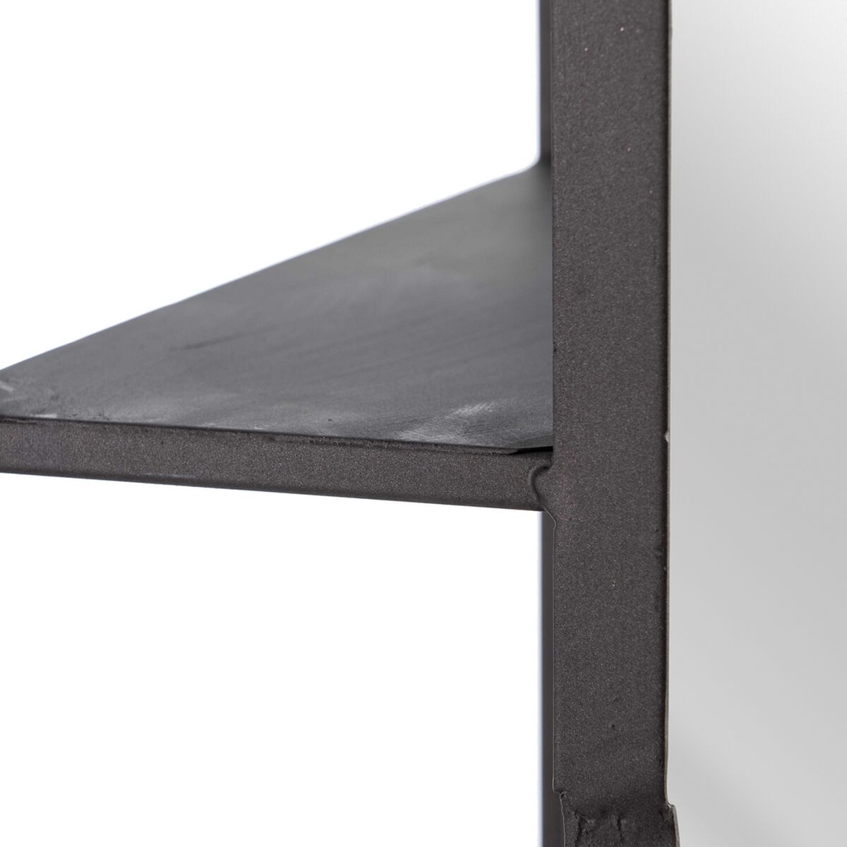 Настенное зеркало 35 x 15 x 81 cm Чёрный Металл-4