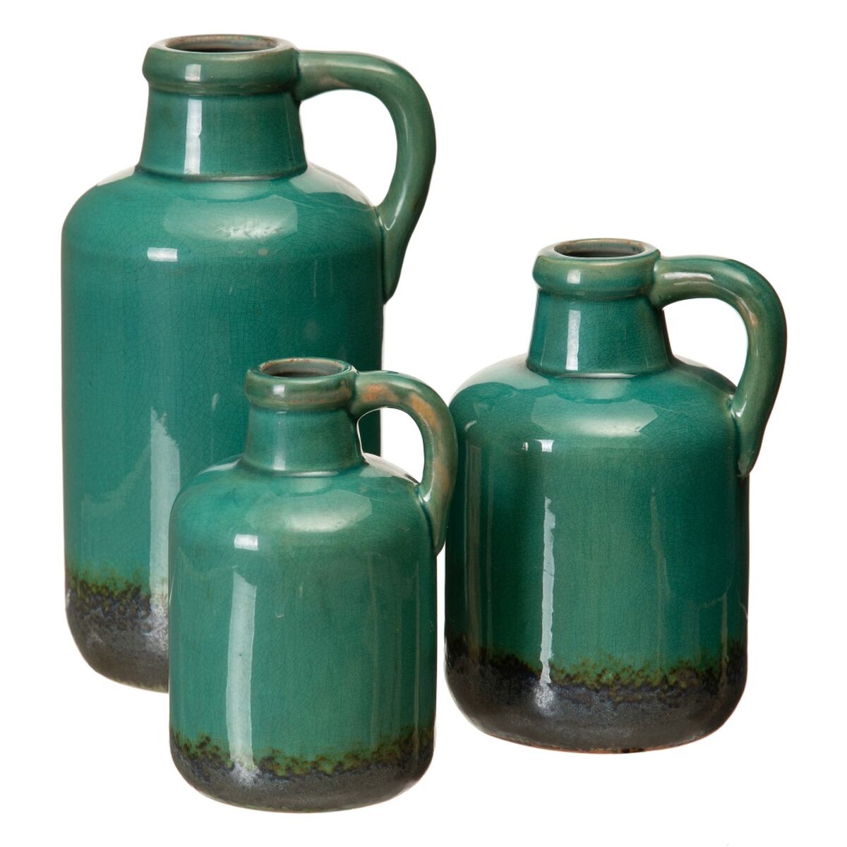 Кувшин 15,5 x 15,5 x 30 cm Керамика Темно-синий-4