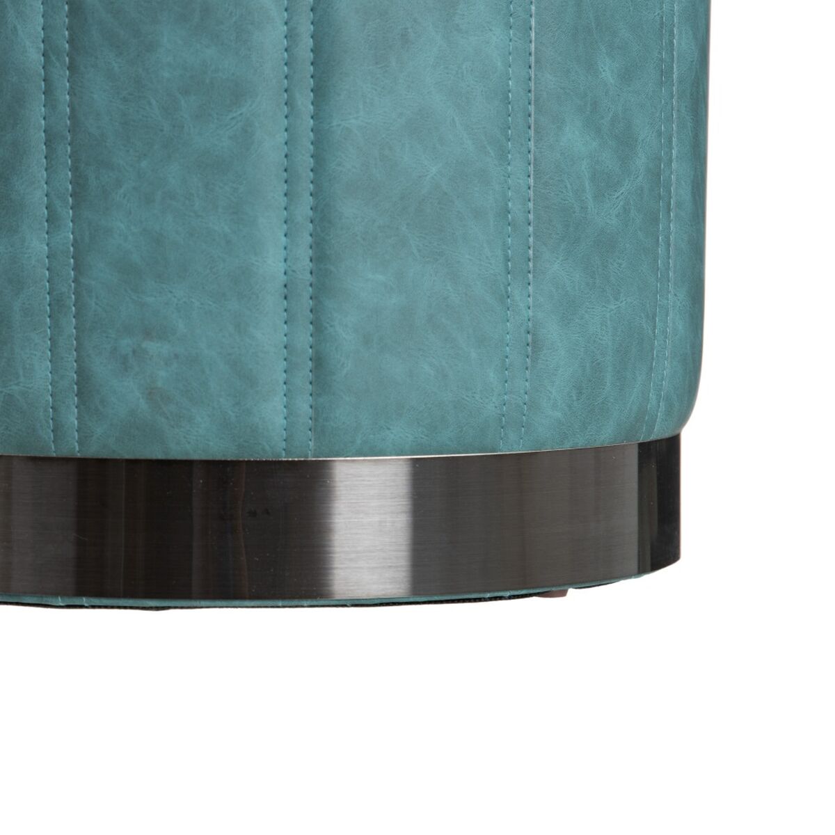 Пуф Темно-синий Искусственная кожа 38 x 38 x 42 cm DMF-2