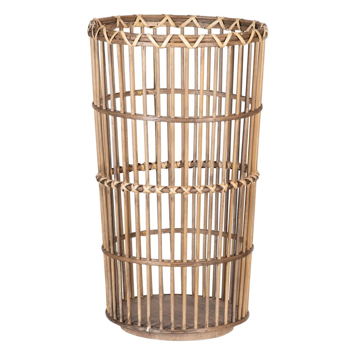Basket Set 42 x 42 x 69 cm Natural Bamboo (2 Items)-4