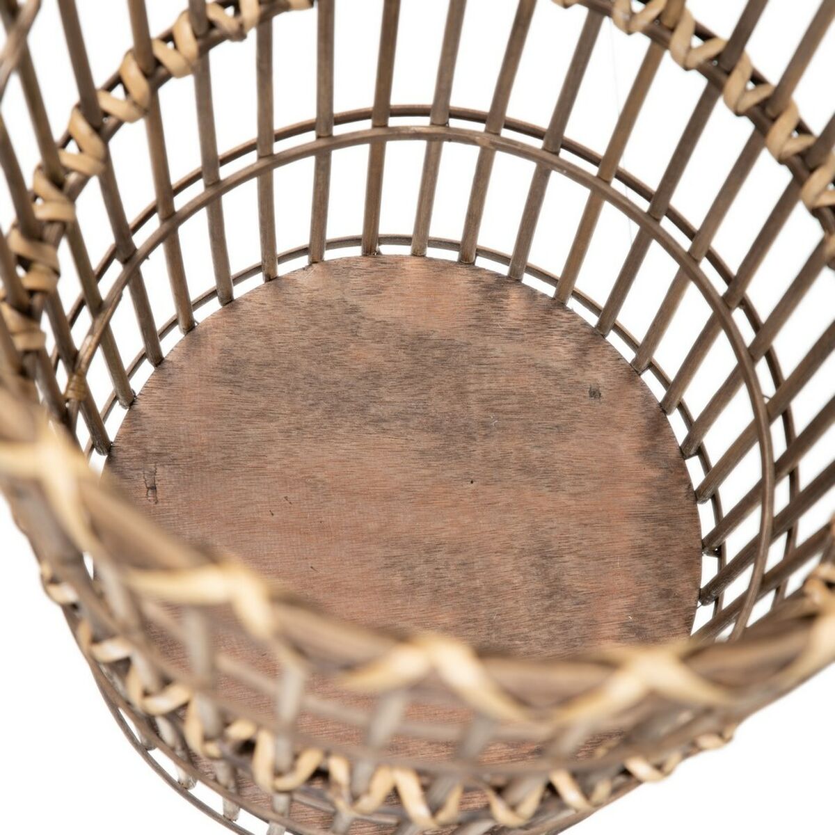 Basket Set 42 x 42 x 69 cm Natural Bamboo (2 Items)-6